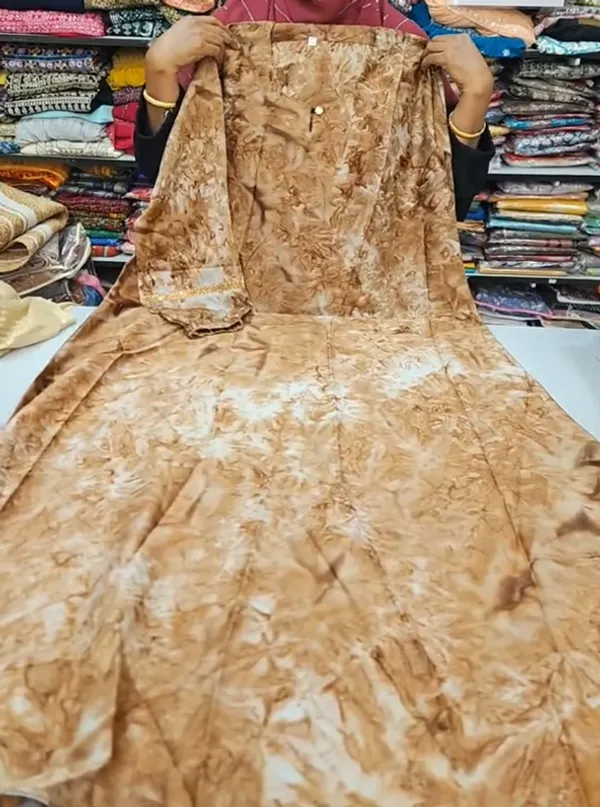 Burka with Designer Sleeves – Stylish Sleeve Pattern | BK147